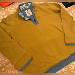 FAT FACE Yellow Airlie Pullover